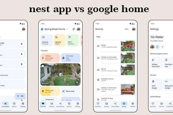nest app vs google home